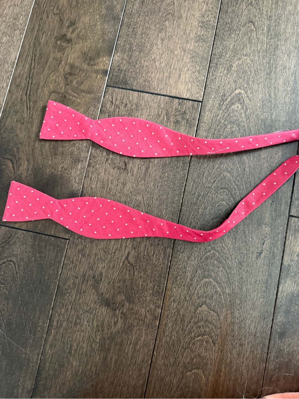 Original PenguinMen's Red Polka Dot Self-Tie Bow Tie